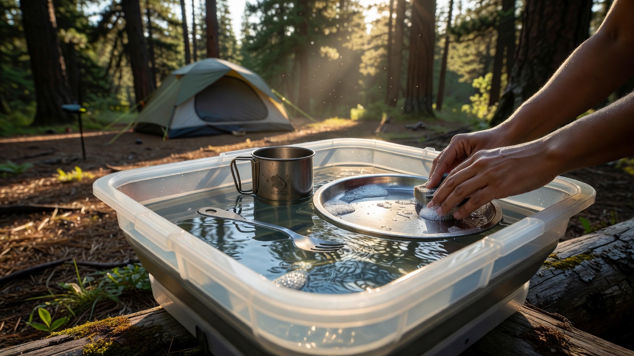 Sea to Summit Kitchen Sink — 5L Collapsible Camp Sink