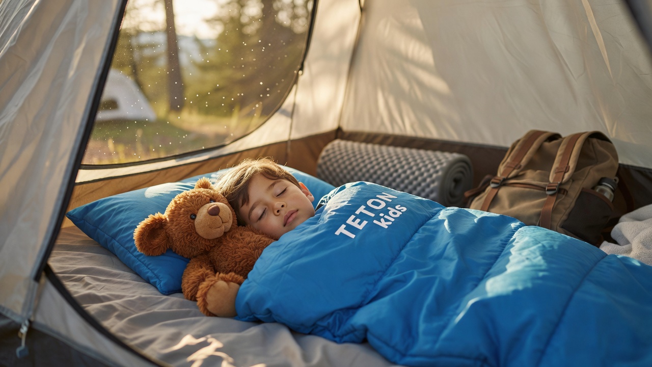 TETON Sports Celsius Junior 20°F Kids Sleeping Bag